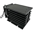 220V Single-Phase Motor Soft Starter Module controller2KW4KW6KW8KW Motor Online Soft Starting Fan Pump Pressure Reducer Conveyor (Color : Heat Sink)