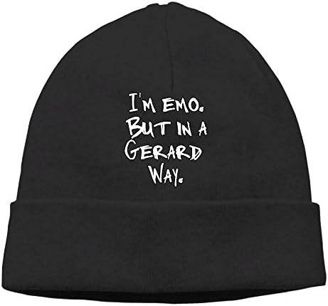 Unisex Fashion Cuff I'm Emo But In A Gerard Way Retro Warm Winter Knit Cap