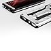 Zizo Static Series for Samsung Galaxy Note 8 Case Military Grade Drop Tested with Built in Kickstand Silver Black