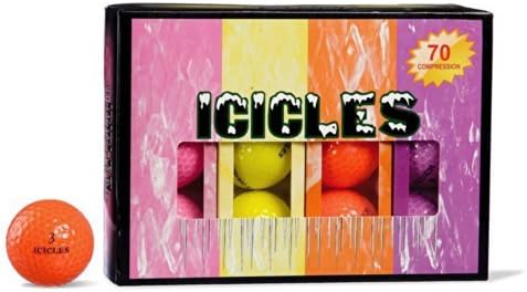ICICLES Women's V Golf Ball, Multi by Icicles