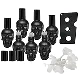 MINELEVEN 7 pcs Set 10ml Mini Skull Glass Oil