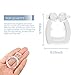 Silicone Magnetic Anti Snore Nose Clips by GENQIL, Stop Snoring clippy Anti snoring Device Mini Comfortable Professional Sleeping for Men Women (4 pcs)