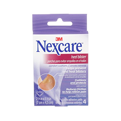 3M Nexcare Heel Blister Comfort Cushions, 4 Count