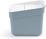 Curver Ready to Collect 20L Recycled Kitchen Bin Smoked Grey Lid view 2