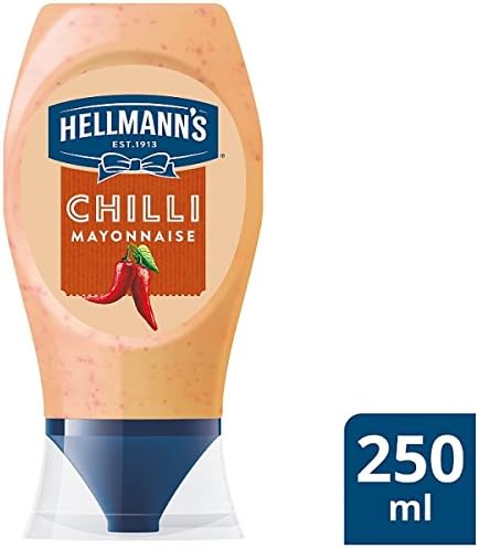 Hellmanns Squeezy Chilli Mayonnaise (250 Millilitre)
