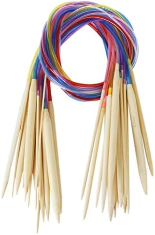 Zetti Colorful Circular Knitting Needles (2.0mm-10.0mm) - Set of 18
