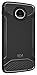 Moto Z Force / Moto Z Force Droid Case, TUDIA Carbon Fiber Design Lightweight [TAMM] TPU Bumper Shock Absorption Case for Motorola Moto Z Force (Black)