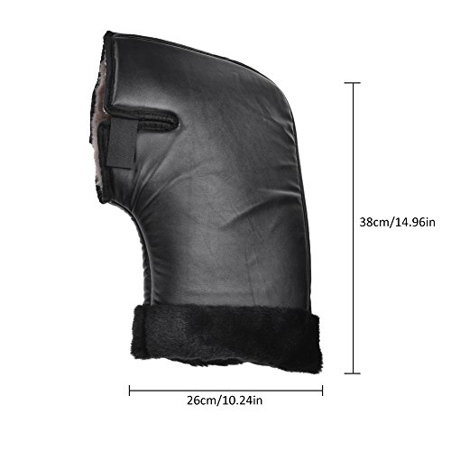 Junda Motorcycle Grip HandleBar Muff Handlebar Protective Gloves Waterproof Winter Warmer Thermal Cover Gloves - Thumbnail 3
