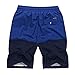 SILKWORLD Men's Swim Trunks Mesh Lining Beach Shorts with Pockets