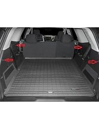 SEGURIDAD DE CAJUELA ZONA DE CARGA, CUBIERTA EBONY PARA GMC Acadia Buick Enclave Chevy Traverse Saturn Outlook