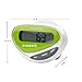 PINGKO Mini LCD Display Step Distance Calorie Counter Walking Motion Fitness Tracker Sports Multifuctional Pedometer - Green