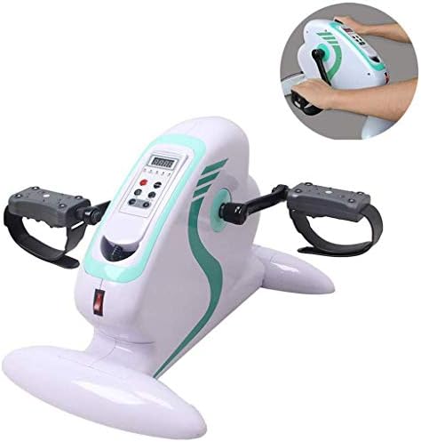 WUHX Mini Exercise Bike - Arms and LegsPedal Exerciser Bike, with LCD Display, for the Elderly, Stroke, Hemiplegia
