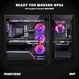Phanteks NV5 Mid-Tower ATX Gaming PC Case Black Tempered Glass DRGB view 3