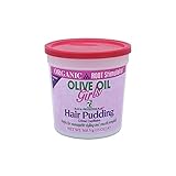 Organic Root Stimulator Olive Oil Girls Built-In Protectionplus Hair Pudding, 13 Ounce