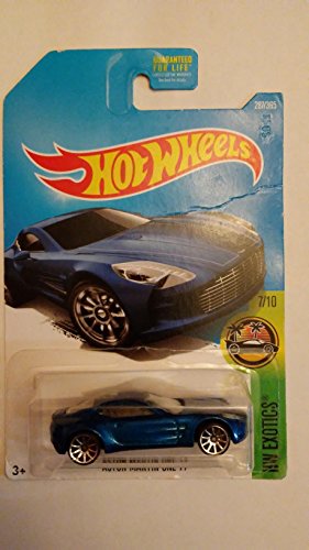 Hot Wheels 2017 HW Exotics Aston Martin One-77 287/365, Blue