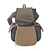 Allen Company Eliminator Pro Double Compartment Shooting Bag with Side Pockets - Sporting Shell Bag for Clay, Trap or Skeet Shooting - Hard Molded Pouch, Coffee/Black
