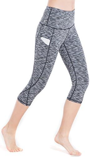 NBDIB Women's Yoga Pants Fashion Workout Capri Running Leggings - High Waist Yoga Pants with Pocket.