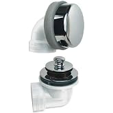 Watco 901-PP-PVC-CP Innovator Push Pull Half Kit, Chrome Plated
