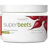SuperBeets - Circulation Superfood - Premium Nitric Oxide Booster - Non-GMO Nitrate Rich Beet Root Powder - Original Flavor - 5 Ounce 30 Servings