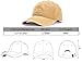 Edoneery Men Women Baseball Cap-Low Profile Adjustable Washed Cotton Golf Dad Hat Yellow