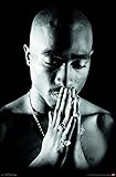 Trends International Tupac Praying Wall Poster, 22.375