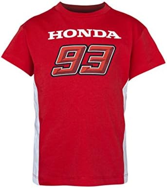 2018 Honda Team Marc Marquez 93 MotoGP Kids Childrens T-Shirt Tee Boys Ages 2-11