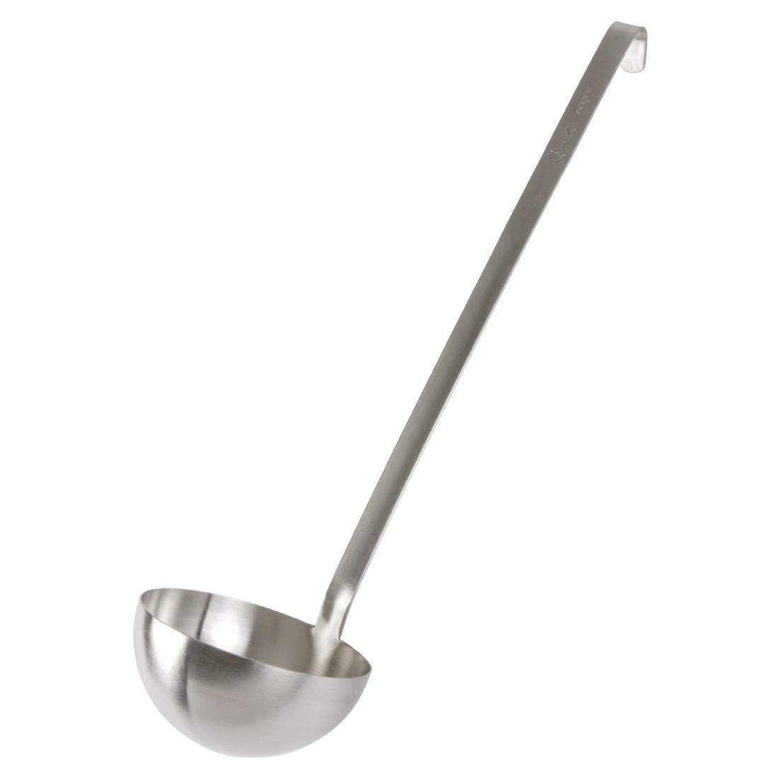 Vogue M964 Ladle 1Ltr Stainless Steel Kitchen Cooking Serving Utensil Restaurant