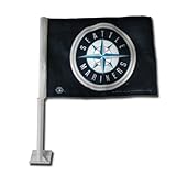 MLB Seattle Mariners Car Flag