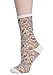 Field4U 5 Pairs Colorful Patterned Crew Socks, 5-paisley, Shoe Size (5-10) - One Size