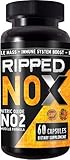 Ripped NO X- Nitric Oxide Booster- Supports Longer