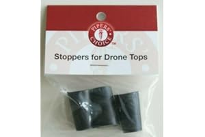 Bagpipe drone corks stoppers 3pk black by Pipers Choice Pipes