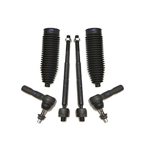 PartsW 16 Pc Complete Suspension Kit for Chrysler 300, Dodge Charger, Challenger & Magnum, All 6 Lower & Upper Control Arm, All 6 Inner Outer Tie Rod Ends & Boots, 2 Sway Bar Link, All 6 Ball Joints