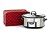 Covermates Keepsakes - Slow Cooker Cover - Dust Protection - Stain Resistant - Washable - Appliance Cover, Red
