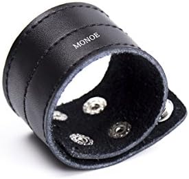 MONOE Men'S Silicone Case, Male Tether, Male Delayer, Prosthetic Case-Black-2PCS/Set