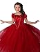 NNJXD Girl Multilayer Tutu Lace Party Two-piece Dress