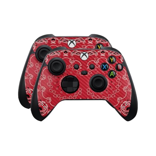Carbon Fiber Skin Compatible with Microsoft Xbox Series X|S Controller (2 Pack)…