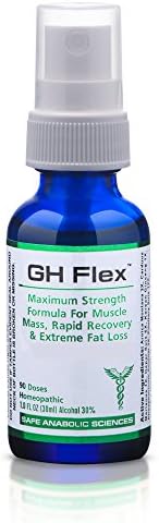 G H Flex - Natural Muscle Mass &amp; Recuperative Agent By Top Legal Steroids | 1-Month Stack Supply | Rapid Recovery, Muscle Mass &amp; Stamina | Bodybuilding Supplements