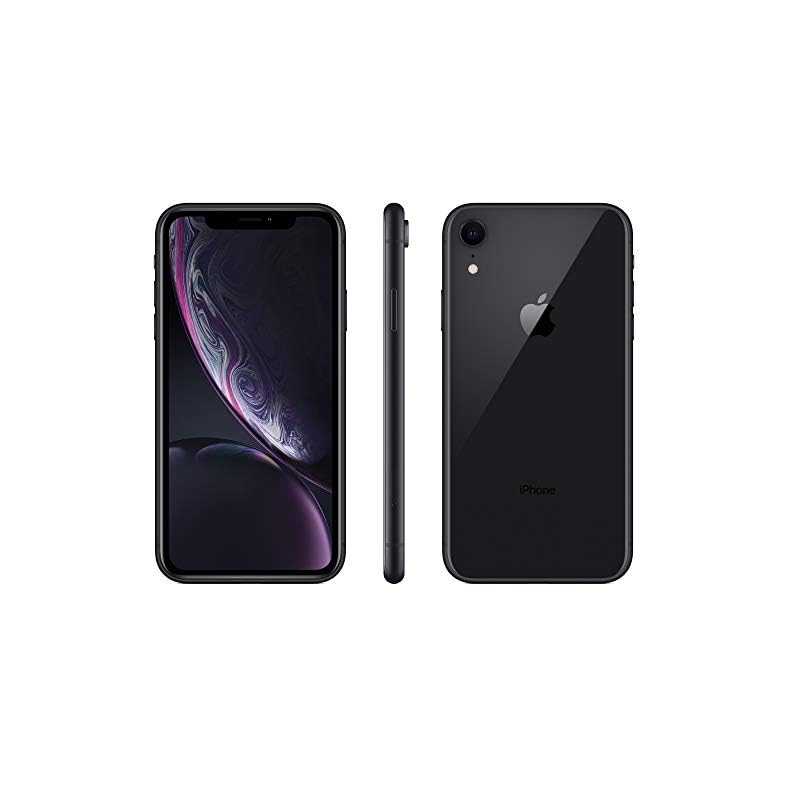 (Refurbished) Apple iPhone XR, US Version, 64GB, Black Unlocked