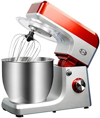 CARIHOME kitchenaid stand mixer 1200W 6 Speed Tilt-Head Stand Mixers Business Kneading Machine for Bread Spiral Dough Mixing Machine for Restaurant & Industrial