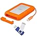 LaCie Rugged Thunderbolt USB 3.0 2TB External Hard Drive - Flash Transfer Kit
