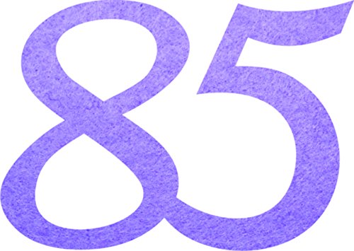 Petra's Craft News GEF3385 43 Confetti, Fliz, Purple, 18 x 12 x 3 cm