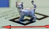 Monopoly Classic Cat Token (Metal) (Piece/Mover) by Hasbro