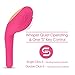 SVAKOM Tyler Penis Ring Vibrator Rechargeable Sex Toy Powerful Vibrating Cock Ring for Male or Couples (Plum Red)