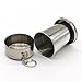 Cimostar Stainless Steel Collapsible Cup for hiking, camping, hunting, traveling- 240ml/8 Ounce