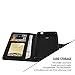Galaxy Grand Prime Plus Case, Galaxy J2 Prime Case, TAURI [Kickstand] Wallet Leather with Card Pockets Protective Flip Cover For Samsung Galaxy J2 Prime / Grand Prime Plus - Black