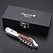 Laguiole By FlyingColors Wine Opener Sommelier Professional Waiter's Corkscrew, Wooden Gift Box. Sommelier Knife, Corkscrew, Foil Cutter, and Bottle Opener (Wood)