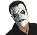 Slipknot James Mask, White/Black, One Size