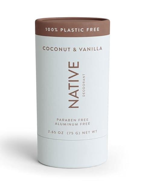 NATIVE PLASTIC FREE DEODORANT CONTAINS NATURALLY DERIVED INGREDIENTS,...