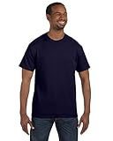Gildan Men's Heavy Cotton T-Shirt (Navy) (X-Large)