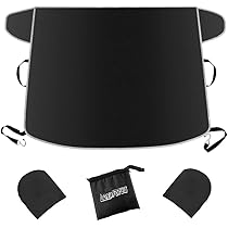 EXQUISLIFE Windshield Snow Ice Cover For Cars, Extra Namibia